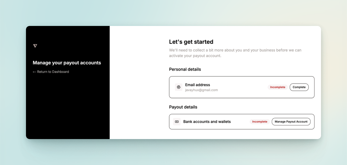personal information