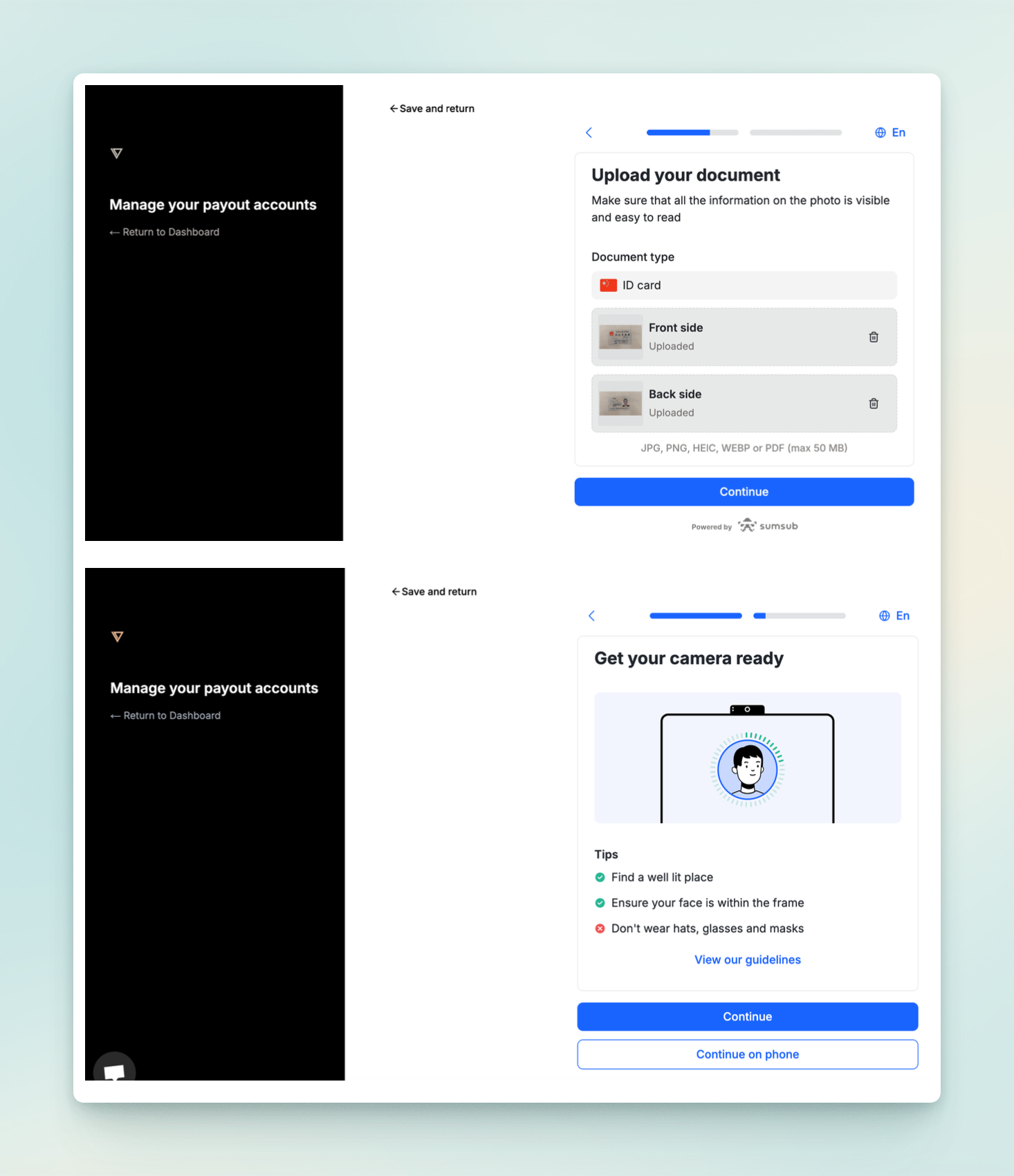 personal information